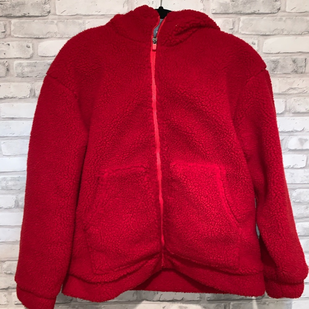 Fabletics Fuzzy (teddy) Jacket
